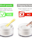 Sibba 3 Pieces Facial Massage Spatula Sticks Mini Skincare Tiny Spoons Face Eye Cream Lotion Makeup Applicator Tools Brush Set Reusable Skin Care Beauty Cosmetic Tool