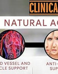 CLINICAL DAILY Acetyl L Carnitine - Alpha Lipoic Essential Amino Acids Supplements Capsules for Women, Men or Elderly- ALCAR ALA Complex Helps Boost Metabolism, Brain, Heart, & Muscle Health- 60 Pills