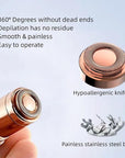 Facial Hair Remover Replacement Heads - Gen 1 Compatible with Finishing Touch Flawless Hair Remover Tool for Women Easy Facial Hair Removal