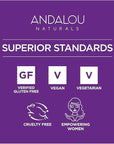 Andalou Naturals Perfecting BB Beauty Balm Natural Tinted Moisturizer with SPF 30, 2-in-1 BB Cream & Face Sunscreen with Broad Spectrum Protection, Mineral Sunscreen with Non-Nano Zinc Oxide, 2 Fl Oz