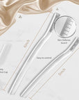 Face Razors for Women, Dermaplane Razor for Women Face, Eyebrow Razor, Facial Razors, Dermaplaning Tool, Gentle Skin Exfoliation Microblades for Sensitive Skin, Peach Fuzz Remover, 5 Count
