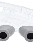 Super Sunnies Slim Flex UV Eye Protection, FDA Compliant Individual Tanning Goggles Eyeshields