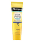 Neutrogena Beach Defense Water Resistant Sunscreen Body Lotion with Broad Spectrum SPF 70, Oil-Free, PABA-Free & Fast-Absorbing, Oxybenzone-Free, Travel Size, 1 oz, 48 Pack