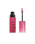 Maybelline Super Stay Vinyl Ink Longwear No-Budge Liquid Lipcolor Makeup, Highly Pigmented Color and Instant Shine, Coy, Rose Mauve Nude Lipstick, 0.14 fl oz, 1 Count