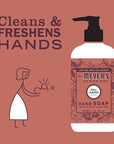 MRS MEYER'S Fall Leaves Hand Soap, 12.5 OZ