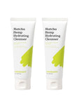 KraveBeauty Matcha Hemp Hydrating Cleanser Duo – Korean-Inspired Daily Gentle Face Wash, Supports Skin Barrier, Hydrating & Non-Stripping, Vegan & Cruelty-Free, 4.05 fl oz x2