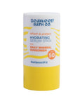 Seaweed Bath Co. Refresh & Protect Hydrating Serum Stick SPF 50 Zinc Oxide Face Sunscreen, 0.8 Oz., Lightweight Facial Sunblock for Women & Men