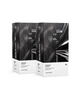 IGK Permanent Hair Color Kit | 2N 00:00 - Black | 100% Gray Color Coverage + Strengthen + Shine | Ammonia Free