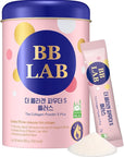 BB LAB Collagen Powder S Plus Halal, Low Molecular Korean Collagen Powder Stick Supplement, Marine, Fish Collagen Peptides, Vitamin C, Glycine, Fast Absorption, Grapefruit Flavor