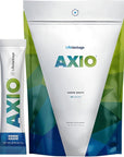 AXIO Regular Energy Drink Powder, Green Grape, 30 Drink Mix Packets, Instant Energy Powder, Energy Supplement in a Drink Mix, w/B Vitamins, DMAE, L-Theanine, Quercetin, Green Tea & Pine Bark Extract