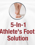 Kerasal 5-In-1 Athlete's Foot Invisible Powder Spray, Athlete's Foot Spray, 2 oz