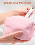 Facial Hair Remover for Women- as Seen on TV Painless Face Shaver -Mini Hair Remover, Electric Razor Shaver Portable Bikini Epilator for Lips, Chin(White+2 Heads)