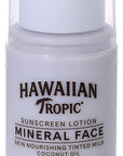 Hawaiian Tropic Mineral Sun Milk Face Sunscreen Lotion, SPF 30, 1.7oz