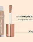 M. Asam MAGIC FINISH HIGHCLASS LIQUID CONCEALER Beige (0.13 fl oz) - 4-in-1 Concealer With Mimic-Lift complex & High Coverage For Dark Circles & Blemishes, Vegan Make Up With Illuminating Pigments
