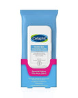 Cetaphil Face and Body Wipes, Gentle Skin Cleansing Cloths, 50 Count, Twin Pack, for Dry, Sensitive Skin, Flip Top Closure, Great for the Gym, Travel, in the Car, Hypoallergenic, Fragrance Free