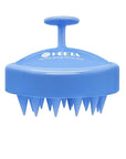 HEETA Shampoo Scalp Brush Massager Hair Growth, Scalp Scrubber with Soft Silicone Bristles for Hair Growth & Dandruff Removal, Hair Brush for Scalp Exfoliator, Royal Blue