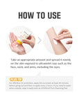 ATOPALM Zinc Mild Up Sun Cream SPF50+ PA++++ 65g, Dry Skin Moisturizing MLE Sun Protection, Korean Mineral Sunscreen