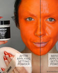 Mehron Makeup Setting Powder | Loose Powder Makeup | Perfect for Halloween 1 oz (28 g) (Neutral)