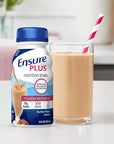 Ensure Plus Butter Pecan Nutrition Shake, Meal Replacement Shake, 24 Pack