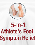 Kerasal Athlete's Medicated Foot Soak, Bath for 5-in-1 Rapid Symptom Relief, 12 Count, (Pack of 1)