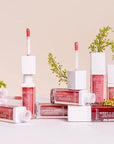 Seraphine Botanicals Berry + Juice - 100% Vegan Lip Gel Tinted Gloss 0.20 fl oz (Rose Currant)