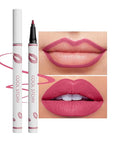 COOL STORY Matte Lip Liner Pencil - Waterproof, Non-Fading, Long-Lasting Plump Effect for Fuller Lips Makeup, Soft & Smooth Texture Easy Glide Lipstick (10#, Pack of 1)