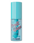 Lip Smacker Fruit Glaze Lip Oil, Ultra-Hydrating & Moisturizing with High-Shine Finish, Plush Applicator for Effortless Glide, Delicious Non-Sticky Flavor - Blueberry