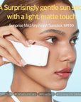 ETUDE Sunprise Mild Airy Finish Sunstick SPF50+ PA++++ Powdery sunscreen, Vegan, Non-Greasy, Sebum Control, Matte Finish, Sensitive Skin Friendly, 19g