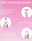Wet & Dry Electric Razor for Women Body Razors 4-in-1 Facial Hair Remover Electric Shaver and Facial Hair Remover Painless Ladies Body Razors for Nose Face Body Leg Bikini Arm Hair