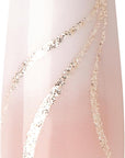 KISS Classy Premium Press On Nails, 'Stunning!', French, Long Length, Square Shape, Includes 30 Fake Nails, 2g Pink Gel Nail Glue, 1 Manicure Stick, 1 Mini File (Pack of 2)