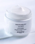 Sisley Paris Phyto-Blanc Overnight Brightening Cream - 50 mL - Anti-Aging Night Moisturizer for Hydrated, Glowy Skin - Visibly Plumps & Reduces Dark Spots - Rich, Flawless Texture