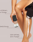 Self Tanner Tanning Mousse Kit - USA Made with Natural & Organic Ingredients, Self Tanner Mousse and Mitt, Tan Kit, Fake Tan Tanning Foam, Medium to Dark, Sunless Tanners Best Sellers