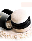 Setting Powder Lightweight Loose Powder Finishing Powder Long-Lasting Ivory)-3 Boxes