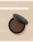 Glo Skin Beauty Pressed Base Powder Foundation Makeup (Cocoa) - Flawless Coverage for a Radiant Natural, Second-Skin Finish