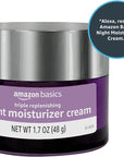 Amazon Basics Triple Replenishing Moisturizer, Night Cream, 1.7 Ounces, 1-Pack