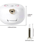 2 Pack Lip Balm Containers,Plastic Portable