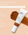 Glo Skin Beauty C-Shield Anti-Pollution Moisture Tint - Tinted Moisturizer With SPF 30 for Face, Broad Spectrum Protection & Vitamin C, 1.7 Oz (10W-Dark)