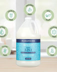 Ginger Lily Farms Botanicals Kid's 3-in-1 Shampoo, Conditioner & Body Wash, Tear-Free Formula, 100% Vegan & Cruelty-Free, Fragrance-Free, 1 Gallon (128 fl oz) Refill