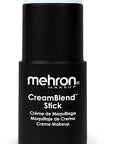 Mehron Makeup CreamBlend Stick | Face Paint, Body Paint, & Foundation Cream Makeup | Perfect for Halloween .75 oz (21 g) (Moonlight White)