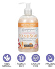 Ginger Lily Farms Botanicals Conditioning Liquid Hand Soap, Coco Mango, 100% Vegan & Cruelty-Free, Coconut Mango Scent, 12 Fl Oz (Pack of 6)