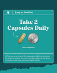 Liver Cleanse Detox & Repair Formula - Herbal Liver Support Supplement with Milk Thistle Turmeric Dandelion Root & Artichoke Extract for Liver Health - Silymarin Milk Thistle Liver Detox Capsules 2pk