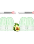2Pc Jelly Lip Mask Overnight,Fruity Avocado Collagen-Avocado
