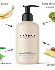 RAYA Ginseng Astringent with AHA 16 oz (G-205) | Gentle Glycolic Facial Toner for Dry and Sensitive Skin | Helps Tighten Pores, Smooth Complexion, and Reduce Fine Lines | Made With Alpha Hydroxy Acids
