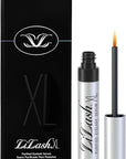 LiLash XL Eyelash Serum to Grow Longer & Fuller-Looking Lashes - Eyelash Growth Enhancer, Safe for Use with Contacts, Lash Extensions, Sensitive Eyes - Vegan & Cruelty-free (4mL, 6-Month Supply)