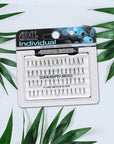 Ardell False Eyelashes Long Black, DIY Lash Clusters, Eyelash Extension Kit, 4 Pack