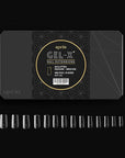 Aprés Gel-X® Scupted Square Medium Tip Box | 500pc Gel-X Tips, 11 Sizes 00-9, Premium Quality