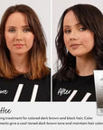 Four Reasons Color Mask - Coffee - (27 Colors) Toning Treatment, Color Depositing Conditioner, Tone & Enhance Color-Treated Hair - Semi Permanent Hair Dye, Vegan and Cruelty-Free, 6.76 fl oz