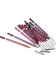 Non-drying Lip Liner 12pcs Pipliner Pencil Waterproof Lipliner Pencil Lip Liner Pencils Water Proof Eyebrow Pencil Natural Color Lip Liner