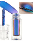 AMY'S DIARY Blue Duochrome MultiChrome Chameleon Liquid Metallic Eyeshadow, High-Impact Multi-Dimensional Finish,Silky Smooth and High Pigment Holographic Glitter Eyeshadow Makeup (#05)