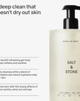 Salt & Stone Body Wash for Women & Men | Neroli & Basil | Hydrating Gel Cleanser | Clean & Soften Skin | Made with Niacinamide & Hyaluronic Acid | Free From Parabens, Sulfates & Phthalates 15.2 fl oz